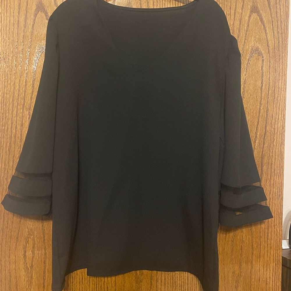 Elegant Black Women's Top